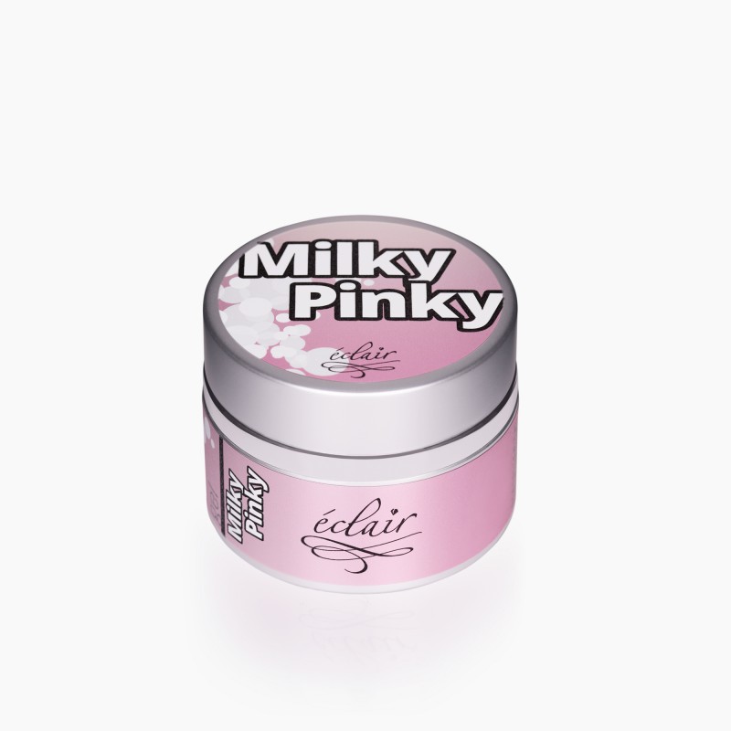 uv building gel milky pinky