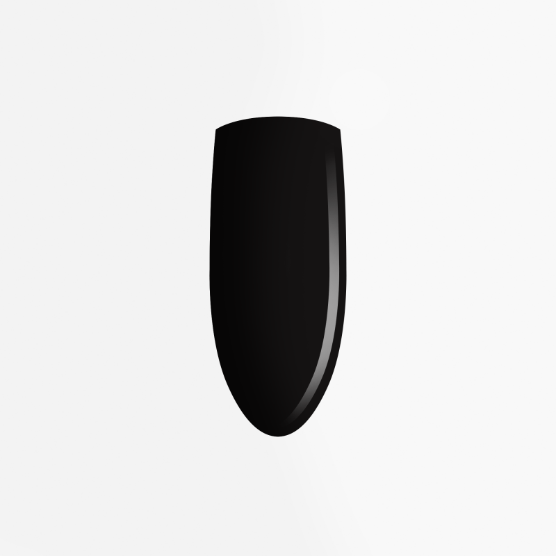 In Black Eclair Hybrid Varnish In Black Eclair Hybrid Varnish