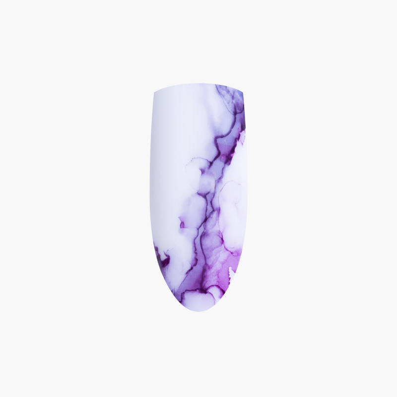 Marble Effect Blackberry Eclair decorations