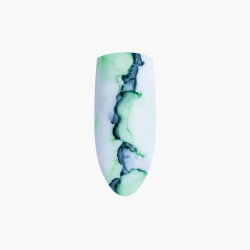 Marble Effect Green Eclair decorations