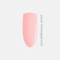 półtransparentny odcień różowego lakieru hybrydowego Eclair Lipgloss