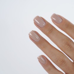 Stylizacja paznokci bazą hybrydową Cappuccino Base Simply Mani by Eclair 7ml