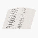 zestaw 50 pilników do paznokci Safe FIle o gradacji 100/180 Eclair - idealny wybór dla salonów