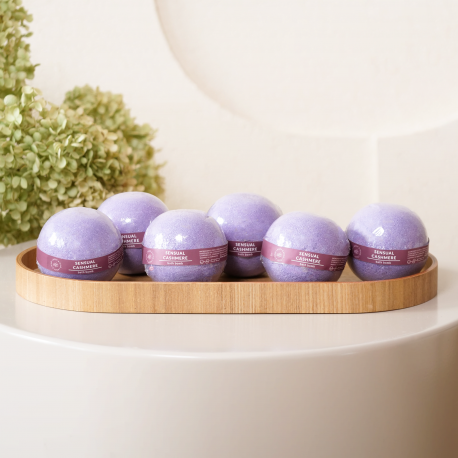 zestaw 6 kul do kąpieli Sensual Cashmere BATH BOMB Eclair Body&Mind