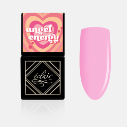 delikatny różowy odcień lakieru hybrydowego Angel Energy Eclair 7ml