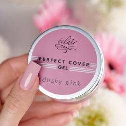 żel do paznokci Perfect Cover Gel Dusky Pink 50g na paznokciach