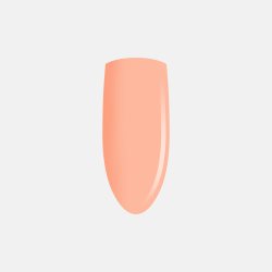 Pastel peach shade of Eclair Pump It Up hybrid base 7ml