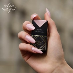 stylizacja lakieru hybrydowego Pardon My French 7ml Eclair Nail - zdjęcie 1