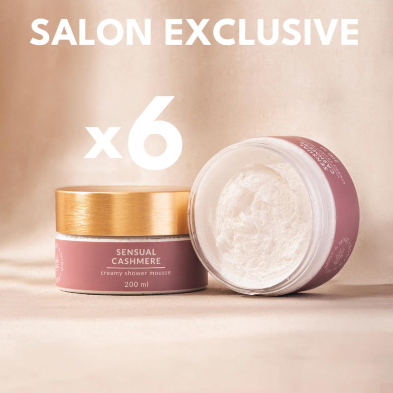 Zestaw 6 x mus do mycia ciała Sensual Cashmere CREAMY SHOWER MOUSSE 200ml Zestaw 6 x mus do mycia ciała Sensual Cashmere CREAMY SHOWER MOUSSE 200ml - zdjęcie 1