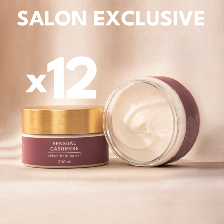 Zestaw 12 x masło do ciała Sensual Cashmere VELVET BODY BUTTER 200ml - zdjęcie 1