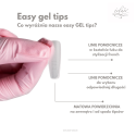 co wyróżnia tipsy na paznokcie Easy Gel Tips Eclair Nail