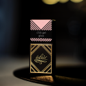 różowy żel do paznokci z drobinkami w butelce Click Gel GLOW Eclair - zdjęcie 17