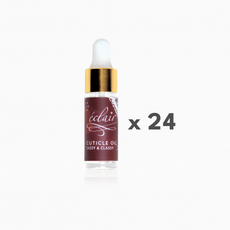 Zestaw 24 x mini oliwka do skórek SASSY & CLASSY 5ml - zdjęcie 1