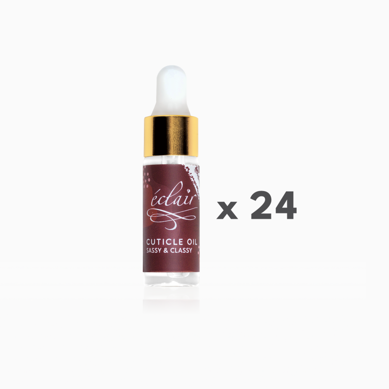Zestaw 24 x mini oliwka do skórek SASSY & CLASSY 5ml Zestaw 24 x mini oliwka do skórek SASSY & CLASSY 5ml - zdjęcie 1