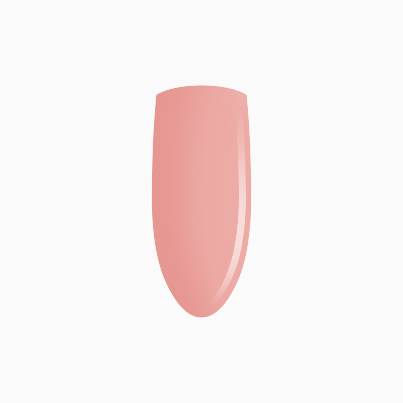 odcień nudziaka z nutka brzoskwini lakier hybrydowy Marshmallow 7ml Eclair Nail