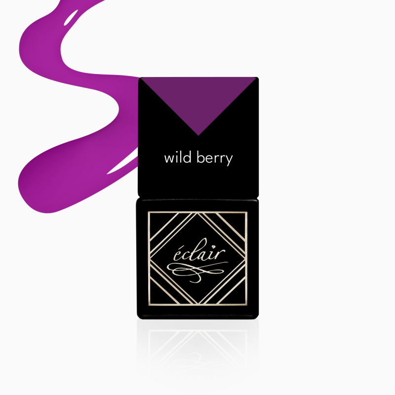 lakier hybrydowy Wild Berry 7ml Eclair Nail lakier hybrydowy Wild Berry 7ml Eclair Nail - zdjęcie 1