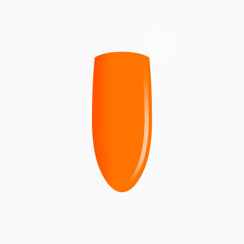 neonowy pomarańczowy lakier hybrydowy do paznokci Cheers My Dears 7ml Eclair Nail