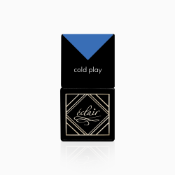 butelka niebieskiego lakieru hybrydowego Cold Play 7ml Eclair Nail