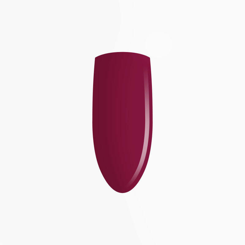 bordowy lakier hybrydowy ROCKnFELLER 7ml Eclair Nail