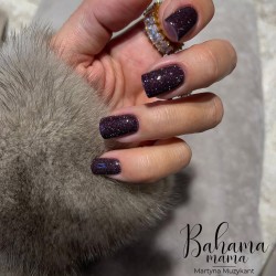 stylizacja paznokci lakierem hybrydowym Eclair Nial Burgundy Flash 7ml - foto 3