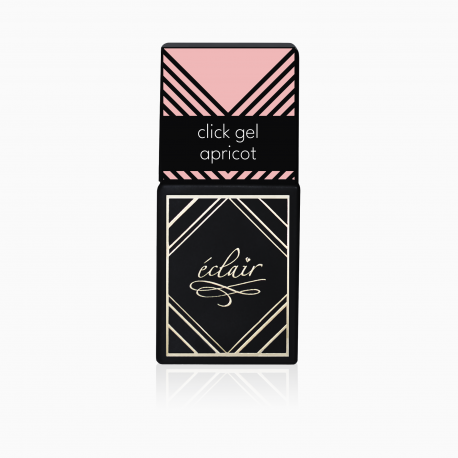 żel do paznokci w butelce Click Gel APRICOT Eclair Nail - zdjęcie 1