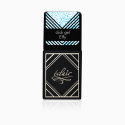 transparentny żel w butelce z niebieskimi drobinkami brokatu Click Gel ELFY 14ml Eclair Nail