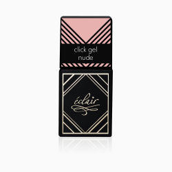 odcień nude w żelu do paznokci w butelce Click Gel Nude 14ml Eclair Nail