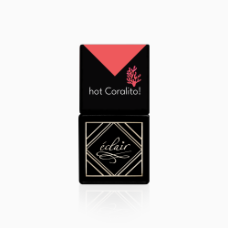 butelka lakieru hybrydowego Hot Coralito! 7ml Eclair Nail