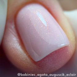 stylizacja paznokci bazą hybrydową Smart Base Candy Shimmer 14ml Eclair Nail