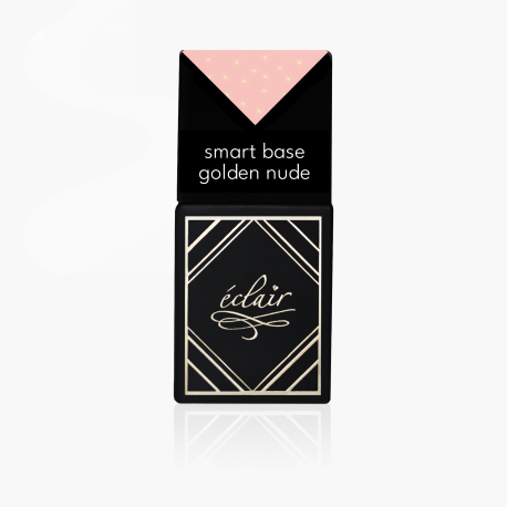 butelka bazy hybrydowej Smart Base Golden Nude 14ml Eclair Nail - zdjęcie 1