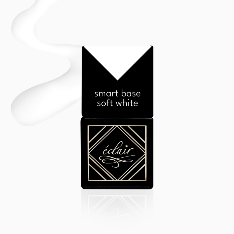 baza hybrydowa Smart Base Soft White 7ml Eclair Nail baza hybrydowa Smart Base Soft White 7ml Eclair Nail - zdjęcie 1