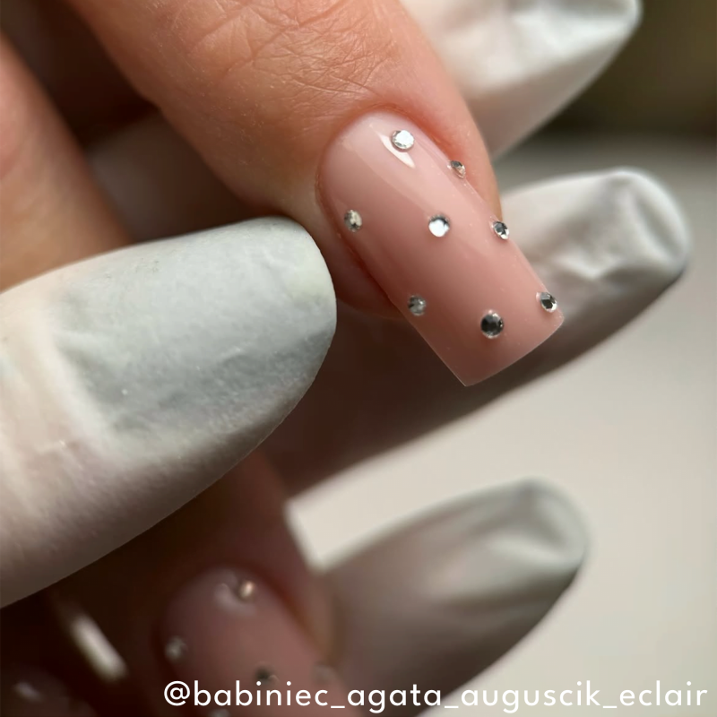 baza hybrydowa Smart Base Sugar Beige 7ml Eclair Nail - zdjęcie 8
