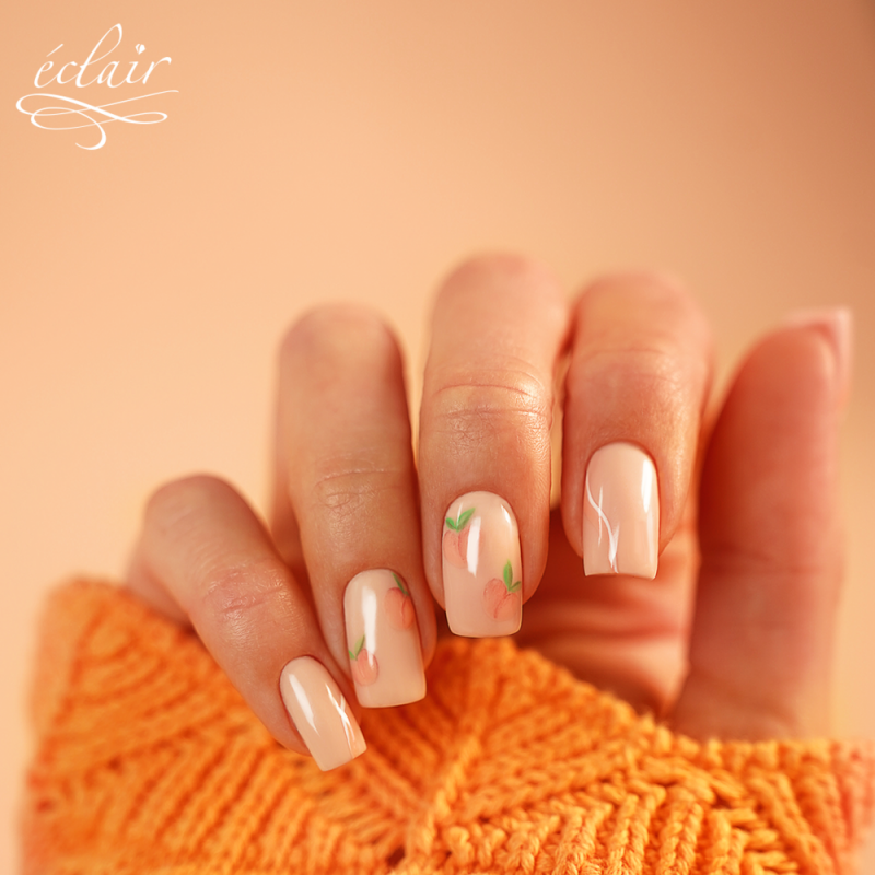 baza hybrydowa Smart Base Peach 7ml Eclair Nail - zdjęcie 7