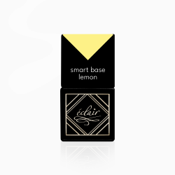butelka żółtej cytrynowej bazy hybrydowej Smart Base Lemon 7ml Eclair Nail