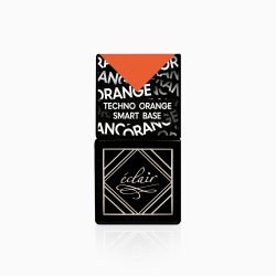 butelka pomarańczowej bazy hybrydowej Smart Base Techno Orange 7ml Eclair Nail
