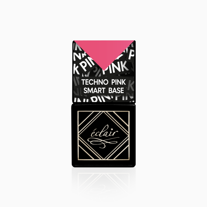 butelka bazy hybrydowej Smart Base Techno Pink 7ml Eclair Nail