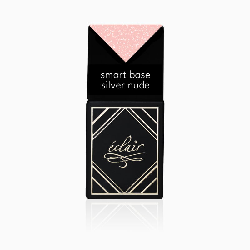 butelka bazy hybrydowej Smart Base Silver Nude 14ml Eclair Nail butelka bazy hybrydowej Smart Base Silver Nude 14ml Eclair Nail - zdjęcie 1