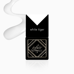 biały lakier hybrydowy White Tiger 7ml Eclair Nail