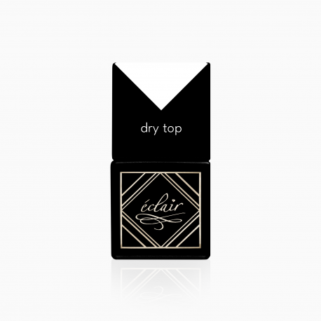 top hybrydowy do paznokci bez warstwy dyspersyjnej Dry Top 7ml Eclair Nail - zdjęcie 1