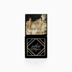 delikatnie rozbielony odcień beżu w lakierze hybrydowym MINIMALISM Eclair 7ml