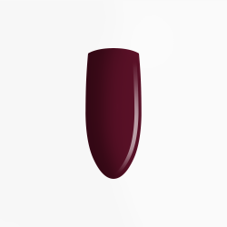 wiśniowy odcień w lakierze hybrydowym Velvet Obsession Eclair 7ml