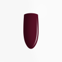 wiśniowy odcień w lakierze hybrydowym Velvet Obsession Eclair 7ml
