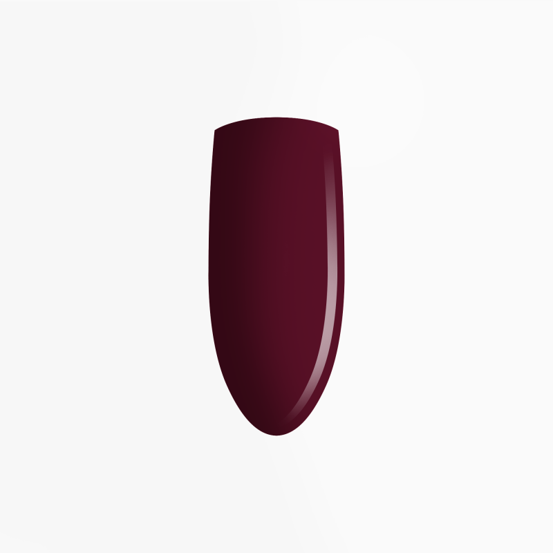 wiśniowy odcień w lakierze hybrydowym Velvet Obsession Eclair 7ml