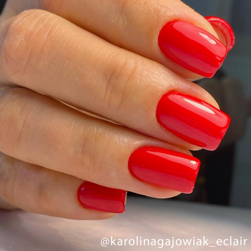lakier hybrydowy Master Red 7ml Eclair Nail - zdjęcie 3