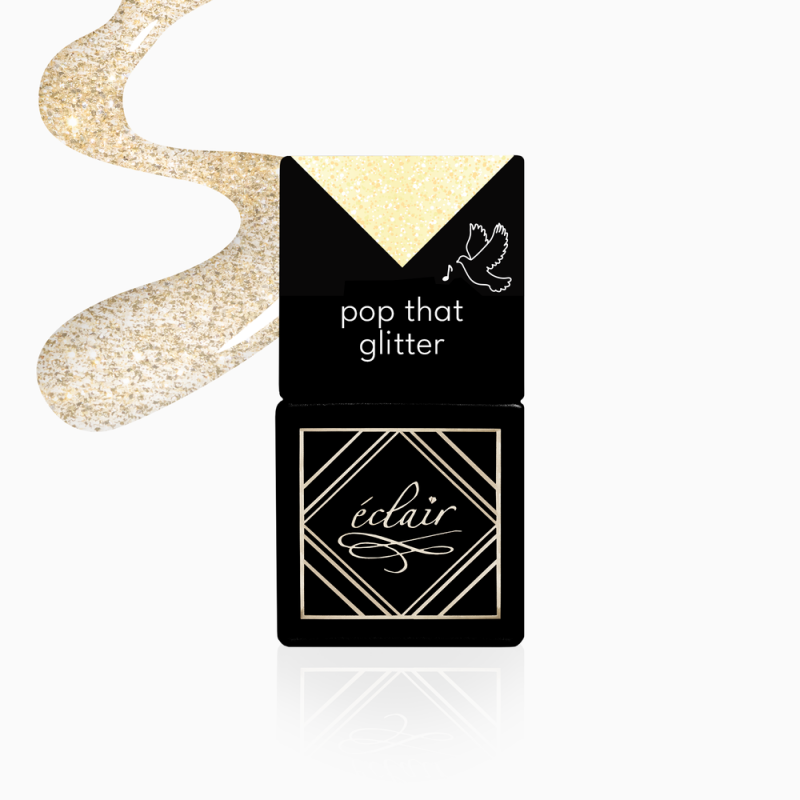 lakier hybrydowy Pop That Glitter 7ml Eclair Nail lakier hybrydowy Pop That Glitter 7ml Eclair Nail - zdjęcie 1