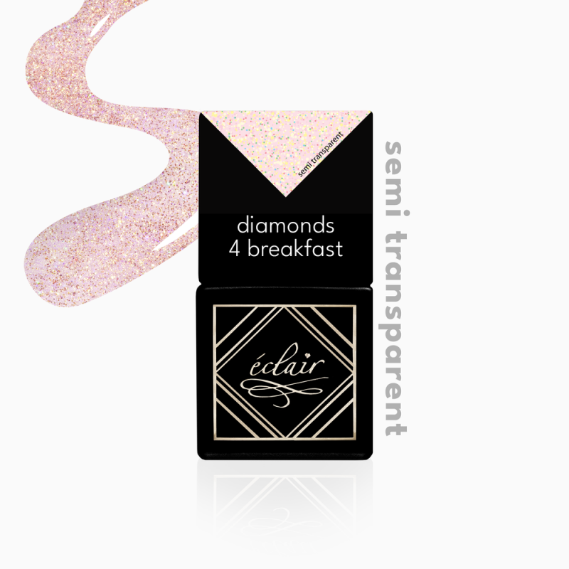 lakier hybrydowy Diamonds 4 Breakfast 7ml Eclair Nail lakier hybrydowy Diamonds 4 Breakfast 7ml Eclair Nail - zdjęcie 1