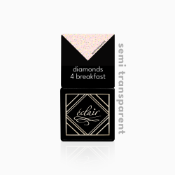 butelka lakieru hybrydowego Diamonds 4 Breakfast 7ml Eclair Nail