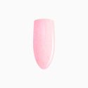 różowy perłowy kolor o semitransparentnej sile krycia - lakier hybrydowy PINK MERMAID od Eclair 7ml