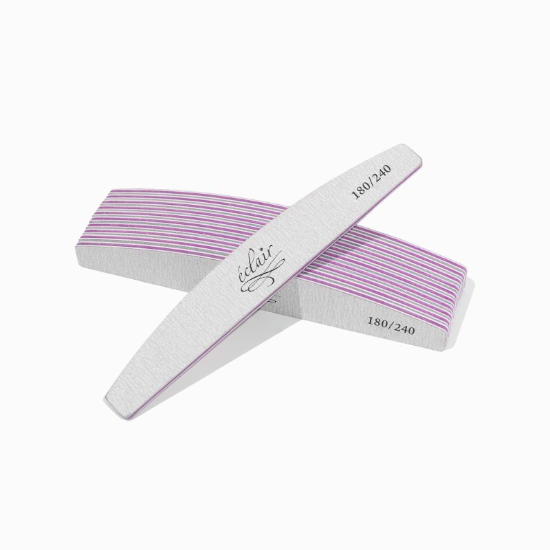 Pilniki do paznokci ZEBRA File 180/240 - 10 sztuk Pilniki do paznokci ZEBRA File 180/240 - 10 sztuk - zdjęcie 1