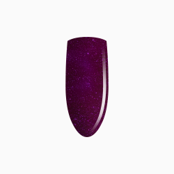 ciemnoróżowy lakier hybrydowy z drobinkami No Gravity 7ml Eclair Nail